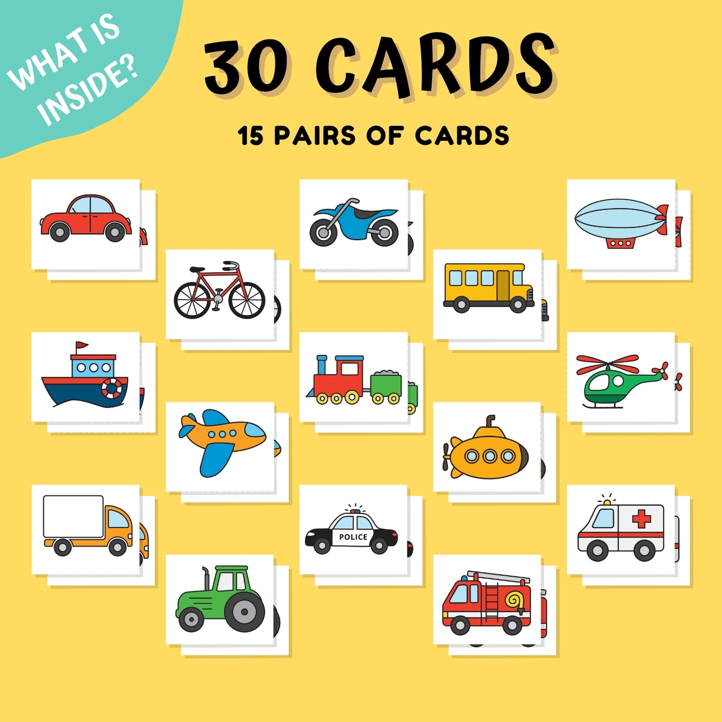 6 juegos - transporte