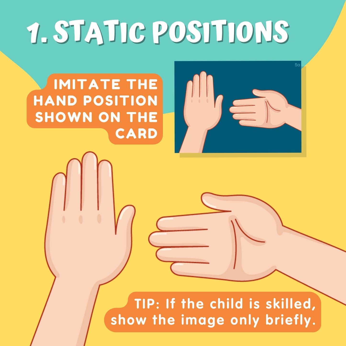 imitate hand position