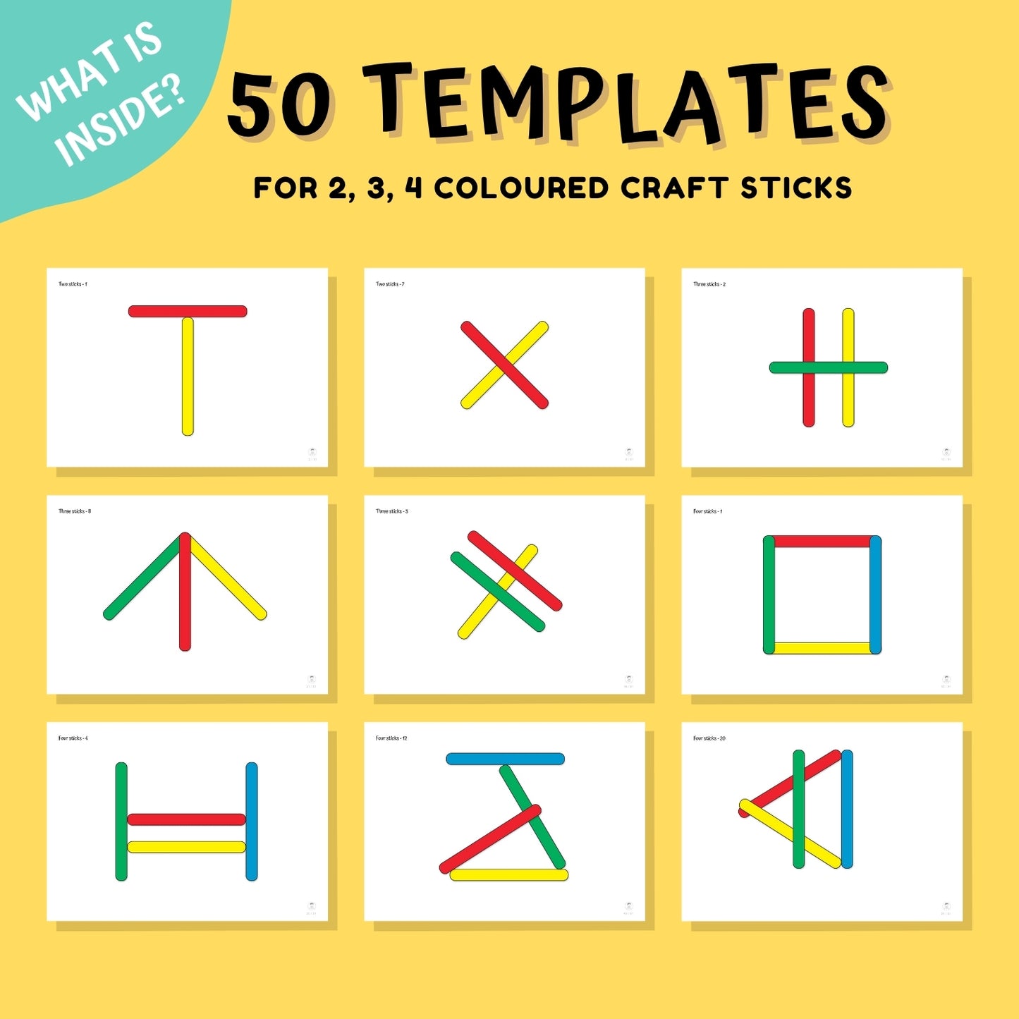 templates for craft sticks