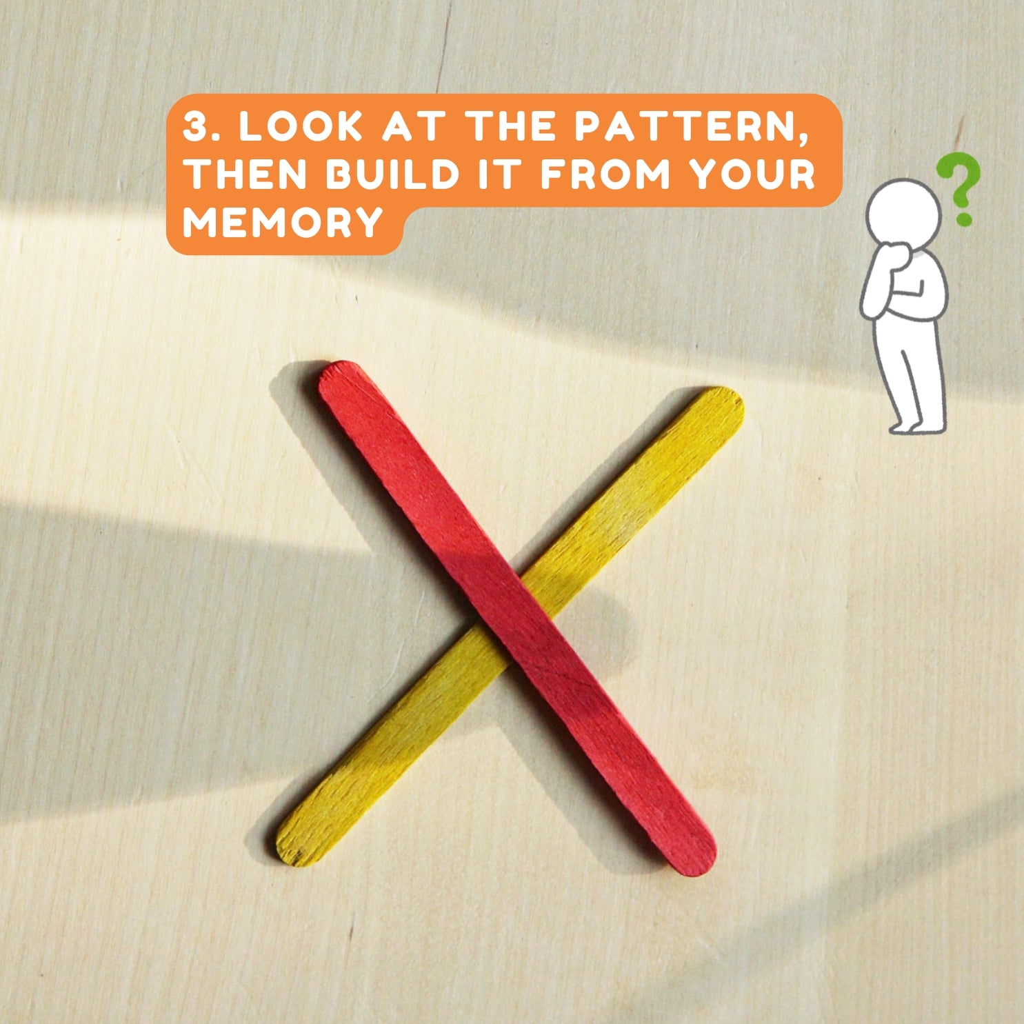 build sticks from memory